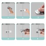 Lot de 2 verrous de sécurité des armoires et tiroirs pour enfants – Image 8