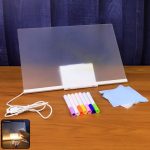 Tableau Lumineux à LED avec Feutres Effaçables – Image 4