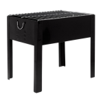 Barbecue rectangulaire à 4 pieds 50X30X50 cm – Image 3