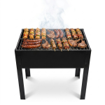 Barbecue rectangulaire à 4 pieds 50X30X50 cm