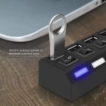 Hub USB 4 Ports avec Interrupteur – Image 2