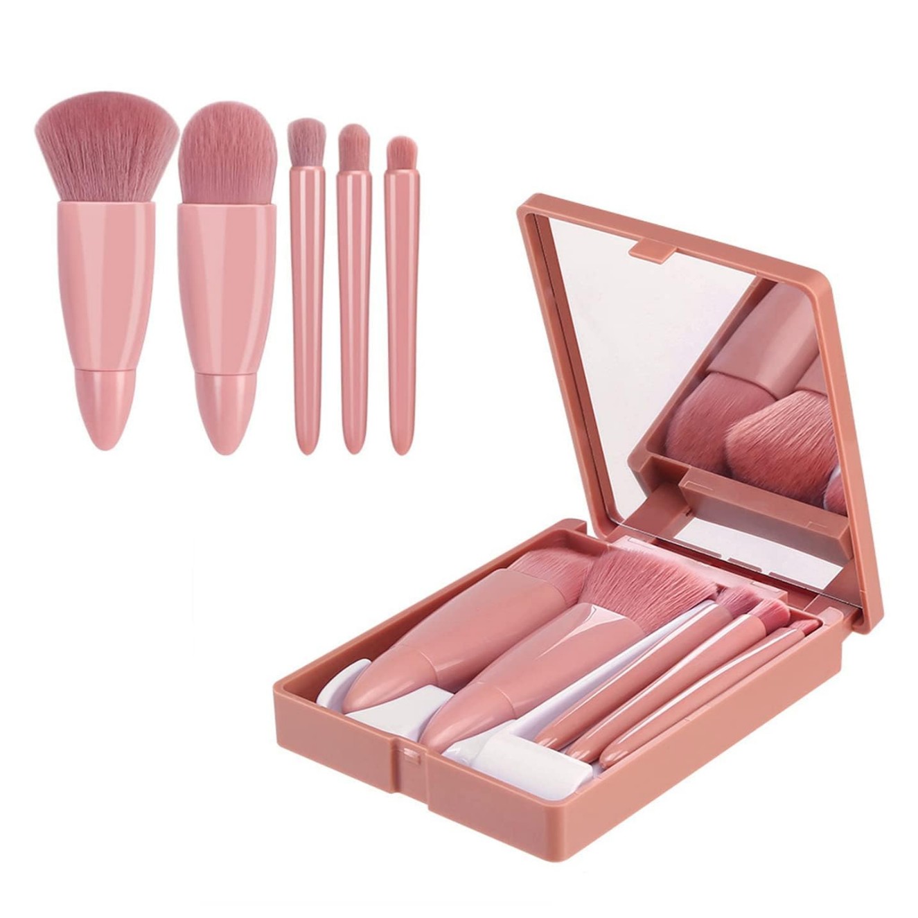 Kt-pinceau-femme-petit-format-cadeau-beaute-soin-tunisie-vente-yallafid-6.jpg Mini kit de 5 pinceaux de maquillage – Image 1