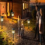 Lampe Solaire de Jardin à Piquer avec détecteur de mouvement – Image 3