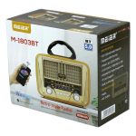 Radio FM portable Meier Bluetooth M-1803BT – Image 2