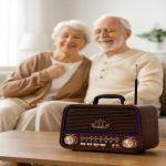Radio portable sans fil classique MD-1308BT – Image 3