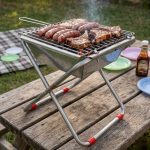 Barbecue Pliable Portatif en Acier Inoxydable – Image 3