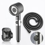 Pommeau de Douche Massant avec Picots en Silicone