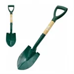 Pelle de jardin robuste avec manche en bois