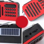 Radio FM rechargeable avec l'énergie solaire – Image 2