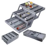 Organiseur de tiroir extensible multi-niveaux – Image 2